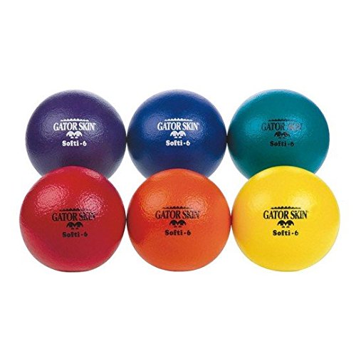 S&S Worldwide Gator Skin Softi Ball-Orange - Single ball