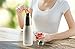 Asobu The Oasis Vacuum Insulated Double Walled 20oz Water Bottle (White)