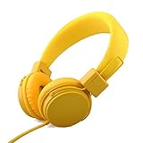 EINSKEY Extre-Soft Kids Headphones with Microphone for iPad iPod iPhone Tablets Laptops Android Smartphones PC Computer, Wired Foldable Children Headset for Boys Girls