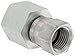 EATON Aeroquip 2242-6-6S Female 37 Degree JIC Swivel to Female Pipe, JIC 37° & NPT End Types, Carbon Steel, 3/8 JIC(f) x 3/8 NPT(f) End Size, 3/8