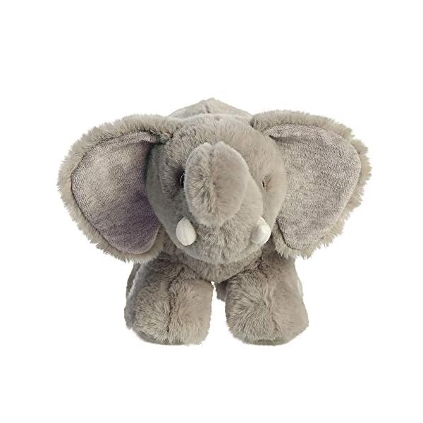 Aurora World Aurora, 35002, Eco Nation, Elefant, 25cm, Plüschtier, Grau – Bild 5