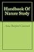 Handbook Of Nature Study