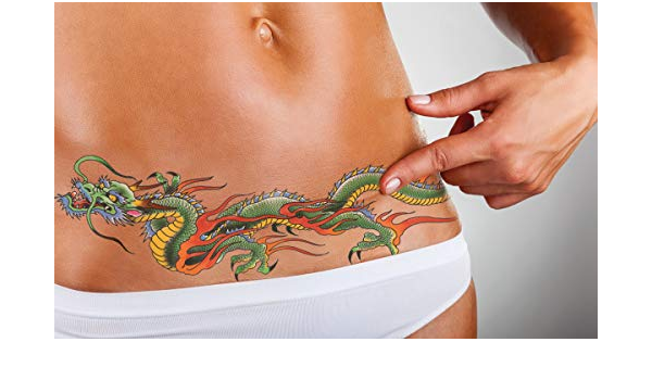 Amazon Com Tucktats Tatsu Temporary Tattoo Beauty