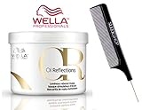 Wella OIL REFLECTIONS Luminous Reboost MASK (with Sleek Steel Pin Tail Comb) Masque (16.9 oz / 500 ml)