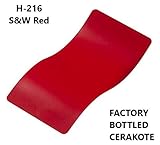 Cerakote High-Temp Baked Firearm Coating - Factory Packaged 4 OZ Bottle (H-216: S&W Red)