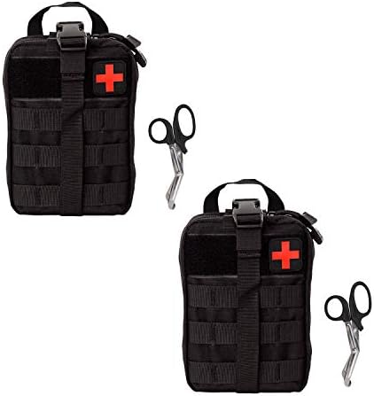 Krisvie Rip-Away EMT Pouch Pouch Molle Pouch First Aid Kit Utility Pouch 1000D Nylon