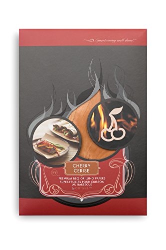 image for Outset F753 Cherry Grilling Papers, Set of 6, Brown