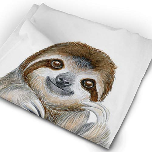 Headband Sloth Painting Baby Animal Outdoor Scarf Mask Neck Gaiter Head Wrap Sweatband Sports Headwear - Thumbnail 3