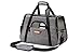 SLEEKO Pet Carrier Airline Approved for Cats and Dogs (Small) Under Seat Tote Bag w/Sling Shoulder Carry Strap | Padded Fleece Sleep Pads, Soft Side Mesh Breathability | Incl. Storage Case