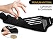 QUANFUN Slim Running Belt, Fanny Packs Waist Pack for Cell Phones,Running Pouch Cell Phone Holder with Two Zip Pockets for Women Men, Workout Gym Accessories Runner Belt Fits up to 6.5