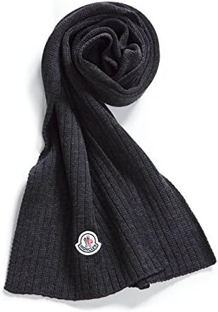 Amazon Moncler メンズ マフラー ダークグレイ 並行輸入品 ストール マフラー 通販