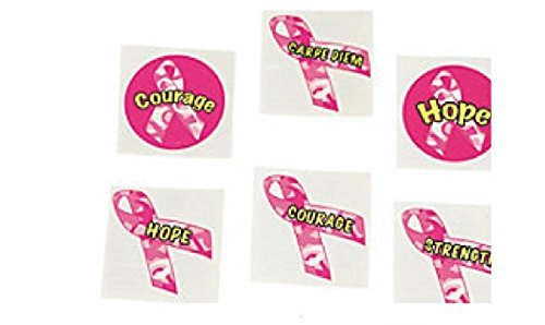 PINK RIBBON CAMOUFLAGE TATTOOS (Receive 36 Per Order)