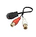 Alpine Ai-net Rca Aux Cable,SinLoon Ai-net to 2RCA Female Auxiliary Input Adapter Cable for Alpine KCA-121B DVD JVC Sound Input Cable Ai-net RCA Aux Cable