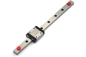 ReliaBot 200mm Stainless Steel MGN12 Linear Motion Rail Guide with MGN12C Carriage Block for 3D Printer and CNC Machine