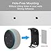 Trenela Echo Dot (3rd Gen) Wall Mount Hanger Holder, No Need to Drill Holes A Space-Saving Accessories for All-New Echo Dot (3rd Gen) - Smart Speaker (Black)