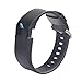 etoper Replacement Small wrist Band for Fitbit Charge HR Wireless Activity Wristband Watch Fitness Tracker WatchBand/Band Silicone Accessories Black
