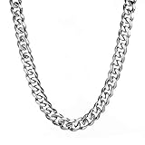 Mens Stainless Steel Silver Tone 15MM 27