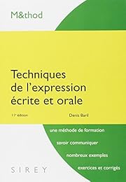 Techniques de l'expression écrite et orale
