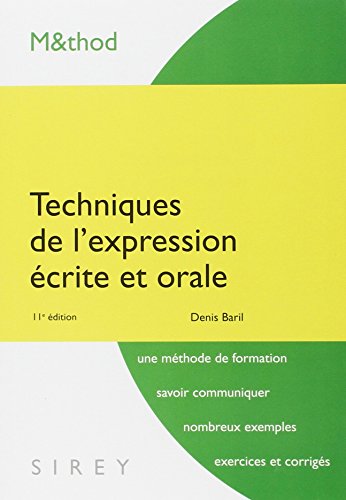 Techniques de l'expression écrite et orale