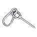 Hammock Hanging Kit, Load Capacity 1400 LBS, Stainless Steel Hammock Hooks Heavy Duty Carabiner Set for Hammock Yoga Swing Chair Indoor Outdoor Hammock Hook for Wall, Trees