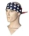Costume Adventure Mens American Flag Bandana Headband USA Flag Bandana USA Apparel US Bandana - One Size