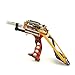MoreFarther Superpower Stainless Hunting Slingshot Catapult (Flame Red) with Laser,4Pcs Replace Rubber Bands, 200Pcs Stainless Slingshots Ammo