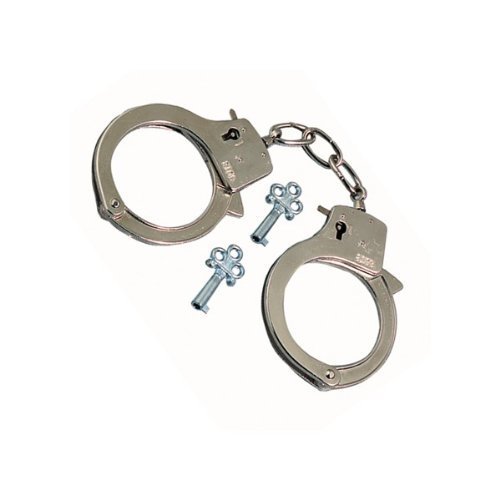Rubies 404NS Official Trick Handcuffs with Key, Adults, One Size Halloween