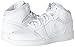 NIKE Boy's Basketball Shoes, White White Black White, 6.5