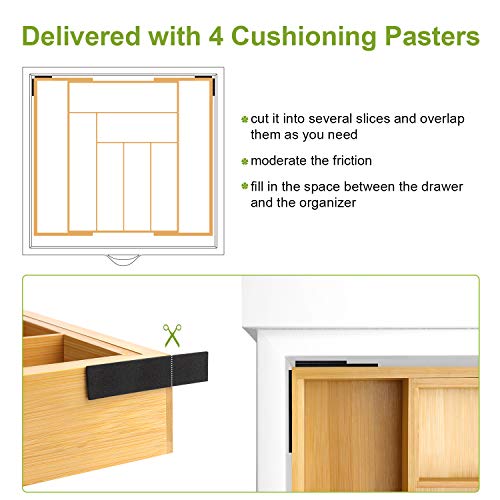 4 BAYKA+Silverware+Expandable+Stationery+Compartments