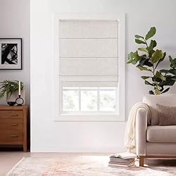 Hiifroy Roman Shades for Windows, 100% Black Out