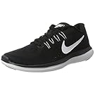 NIKE Women's Flex 2017 RN Running Shoe Black/White/Anthracite/Wolf Grey Size 10 M US