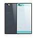 Orzly® Fusion Bumper Case Cover Shell for NEXTBIT Robin Smartphone (2016 Model) - Protective Hard Cover with Impact Absorbing Black Rubber Rim and 100% Clear Back Panel