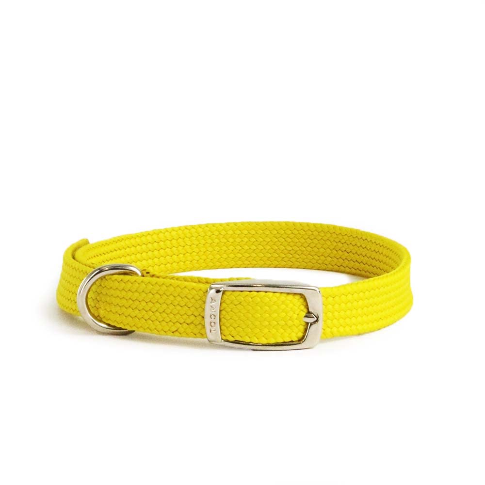Ancol Softweave Collar Mustard Made From Size 3 ( fits neck 28-36cm) — image 1