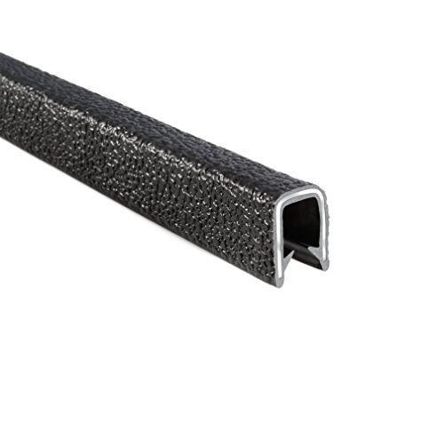Trim-Lok 1350B2X5/16-25 PVC/Aluminum Edge Trim, 0.453" Height, Fits Edge 5/16", 25' Length
