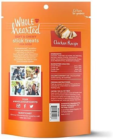 wholehearted dog food chewy