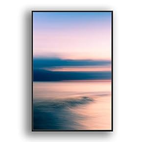 Framed Canvas Wall Art for Living Room, Bedroom Coast and Sea Canvas Prints for Modern Home Decoration Ready to Hang - 16"x24" inches