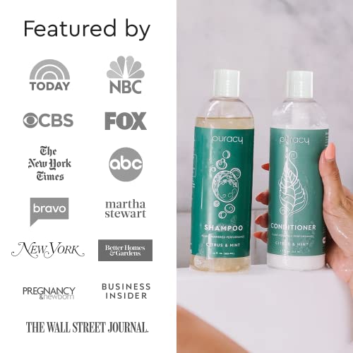 Puracy Shampoo and Conditioner Set Perfect Hair, Pure Ingredients