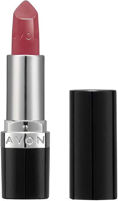 Avon Ultra Satin Lipstick Toasted Rose with Vitamin E SPF15