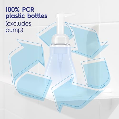 Dial Antibacterial Defense Foaming Hand Soap + Aloe, Spring Water Scent, 7.5 Fl Oz (Pack of 6), Dermatologist-Tested Hand Wash, Gentle on Skin