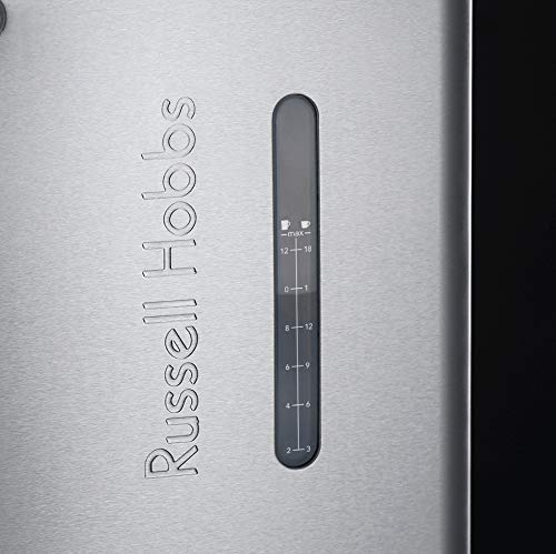 Russell-Hobbs-Digitale-Kaffeemaschine-Buckingham-GrindBrew-Mahlwerk-fr-Kaffeebohnen-9-stufige-Mahlgradeinstellung-Timer-Funktion-bis-12-Tassen-15l-Glaskanne1000W-Filterkaffeeautomat-20060-56