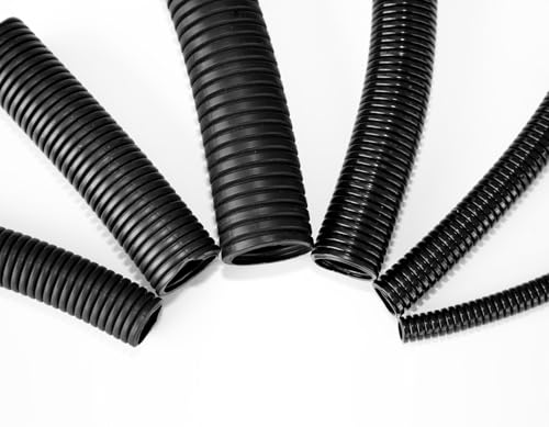 3/4" Wire Loom Non-slit Polyethylene Corrugated