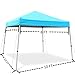 Ohuhu EZ Pop-up Slant Leg Canopy Tent, Instant Shelter with Wheeled Carry Bag, 10 x 10 FT at The Top & 8 X 8 FT at The Base, Blue