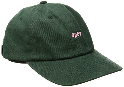 Obey Mens Cutty Panel Snapback Hat Forest One Size Desertcart