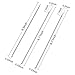 Lab Spatula Micro Lab Scoop Stainless Steel Micro Spatula for Powders Gel Cap Filler