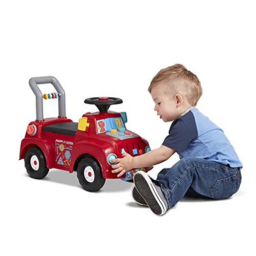 Radio Flyer Tinker Truck With Lights & Sounds, Toddler Ride On Toy, For
