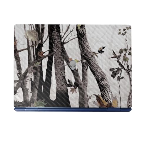 Carbon Fiber Laptop Skin Compatible with Alienware 16/16X Aurora (2025) - Artic…