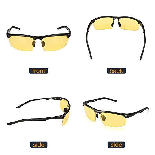 [- Hot Fashion Sunglasses,SGODDE Fishing Glasses,Night Vision Driving Glasses,Yellow Glasses Anti-g
