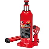 Torin Big Red Hydraulic Bottle Jack, 10 Ton Capacity