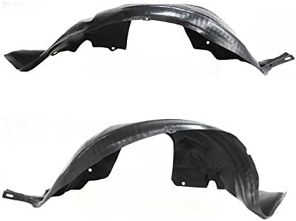 Amazon Koolzap 99 04 マスタング フロントスプラッシュシールド インナーフェンダーライナーパネル 左右セット ペア フェンダパネル 車 バイク