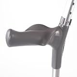 NRS Healthcare Double Adjustable Crutches with Comfy Handle Long Pair view 7